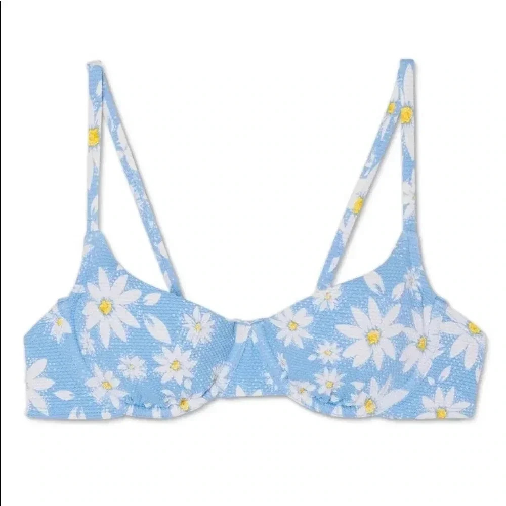 Daisies bathing suit top